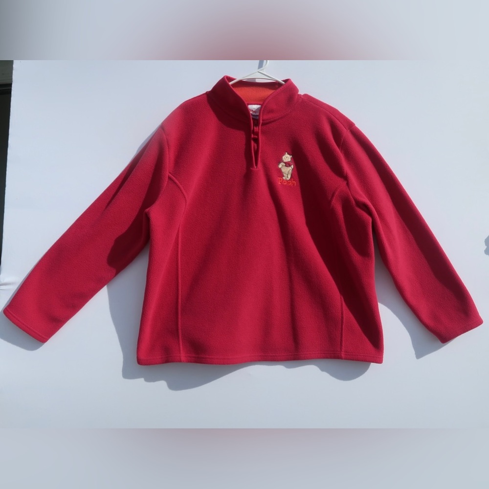 Disney Store Exclusive Winnie The Pooh 1/4 Zip Fleece | Size XL